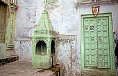 Varanasi - the old city is a cramped crowded labyrinth